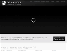 Tablet Screenshot of demomode.com.ar